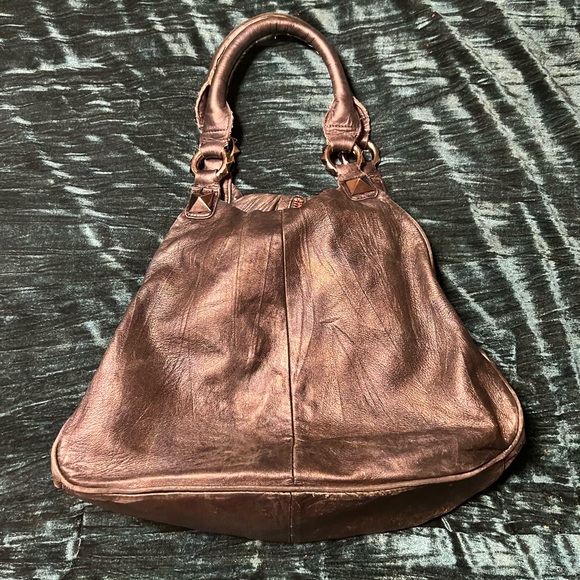 Betsey Johnson Tuxedo stud handbag - Picture 2 of 8